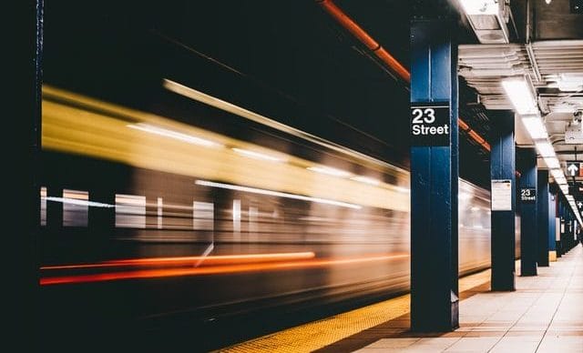 Stuck on the NYC subway