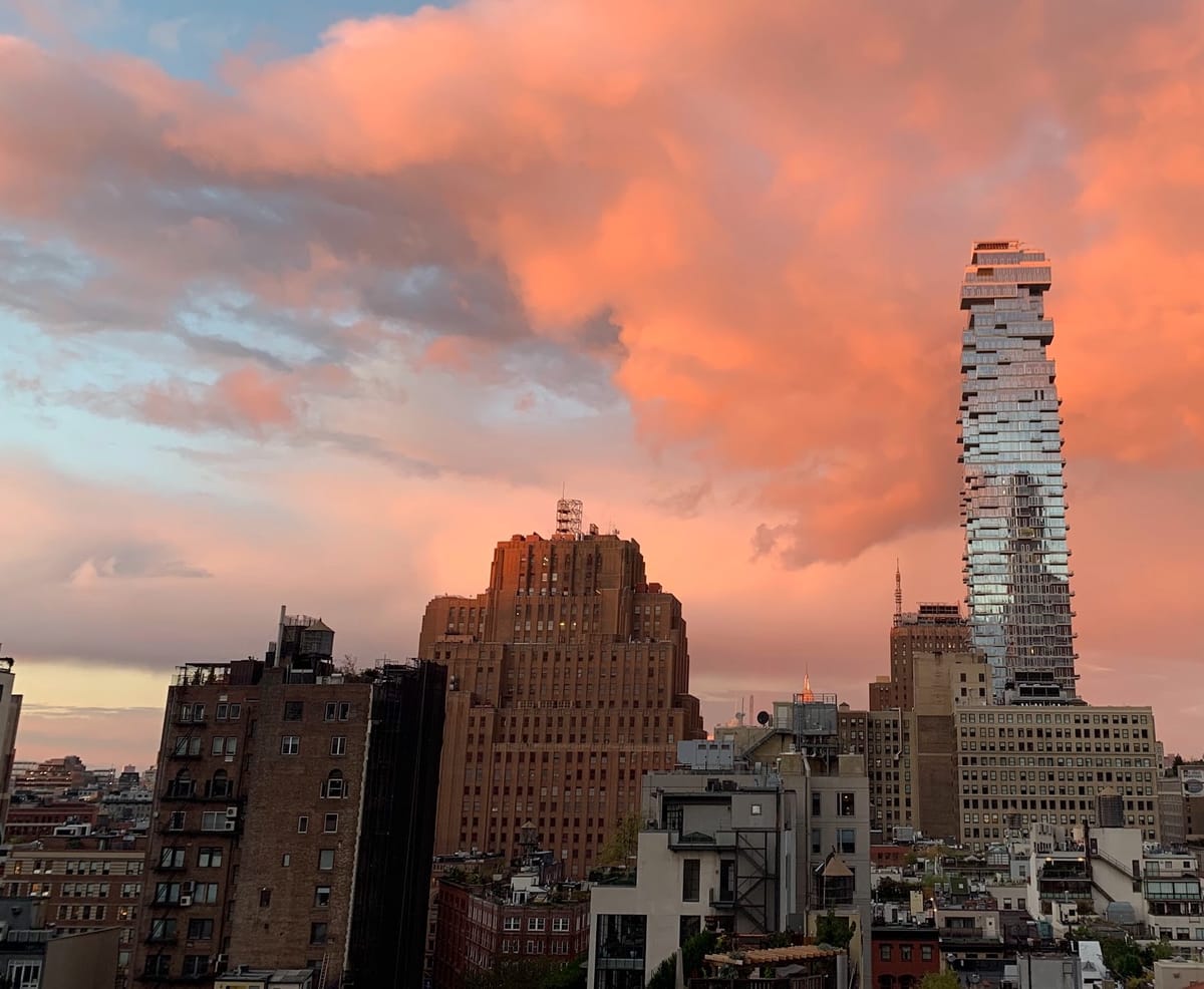 Thoughts after moving to New York