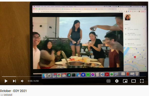 From photos to video diaries: how I remember the past